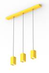 Suspension Cube Linear H10 X3 Jaune