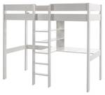 Lit mezzanine PINO LB005 Blanc - 105 x 174 x 208 cm