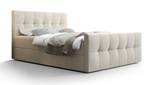 Boxspringbett NATHIE 140x200 Monolith 02 Beige