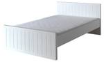 Lit enfant ROBIN KSB008 Blanc - Bois manufacturé - 126 x 80 x 210 cm