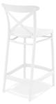 Tabouret De Bar BERLIOZ Blanc