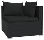 Garten-Lounge-Set (2-teilig) 3013629-12 Schwarz