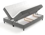 Boxspringbett Malte Schwarz - Breite: 160 cm