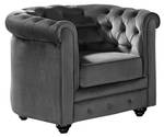 Fauteuil  CHESTERFIELD Anthracite