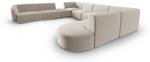 modulares U-Formsofa SHANE 8 Sitzplätze Beige