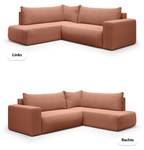 Ecksofa Selore XL L Form Orange