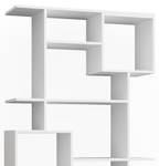 Etagère blanc Cube Blanc - Bois manufacturé - 92 x 187 x 29 cm