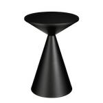 Table d'appoint Royale Noir - Métal - 40 x 55 x 40 cm