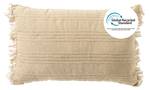 Coussin décoratif Pedro Beige - Textile - 60 x 40 x 60 cm