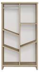 Bibliothèque Sacha Beige - Bois manufacturé - 34 x 130 x 73 cm