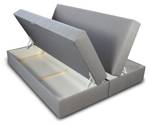 Boxspringbett Base Grau - Breite: 140 cm