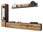 Wohnwand VERA 3-teilig Braun - Holzwerkstoff - 210 x 130 x 33 cm