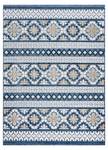 Teppich Strukturell Botanic 65252 Boho Blau - Kunststoff - Textil - 157 x 1 x 220 cm