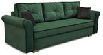 Schlafsofa Merida Dunkelgrün - 240 x 90 x 88 cm