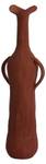 Vase ANCONI Rot - Metall - 11 x 51 x 17 cm