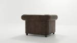 Sessel Ingrid, Chesterfield Dunkelbraun