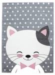 Tapis enfant KID CHAT 80x150 rose Rose foncé - 80 x 150 cm