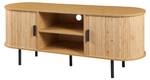 Fernsehschrank Tvedestrand Beige - Bambus - 40 x 55 x 140 cm