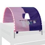 1-er Stofftunnel Kleider Pink - Violett - Textil - 75 x 70 x 90 cm
