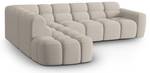 Ecksofa LISA 5 Sitzplätze Karamell