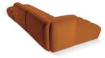 modulares Ecksofa HARRY 5 Sitzplätze Braun