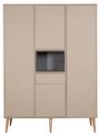 Kleiderschrank Cocoon Beige - Breite: 143 cm