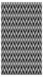 Badläufer Schwarz - Textil - 52 x 1 x 90 cm