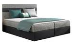 Boxspringbett Modena Anthrazit - Breite: 185 cm