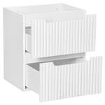 Armoire sous lavabos NOVA CUW50 2D Blanc