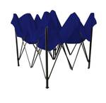 Pavillon pliant RE6327 3x3m Bleu