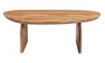 Table basse Malang Marron - En partie en bois massif - 135 x 38 x 75 cm