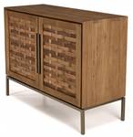 Buffet ALIDA Braun - Massivholz - 40 x 75 x 100 cm