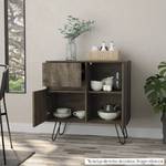 Commode Z80 Marron - Bois manufacturé - 80 x 80 x 35 cm