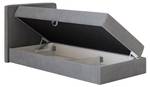 Boxspringbett MITTO CONTI Grau - Breite: 100 cm - H2