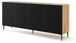 Buffet RAVENNA B SB200 3D3D Beige - Noir