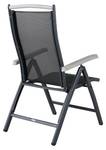 Chaise de jardin Albany lot de 2 Noir - 73 x 108 cm