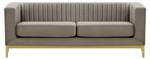 Dreisitzer-Sofa Slender Wood Braun