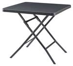 Table de camping pliante Mark 78 x 74 x 78 cm