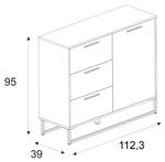 Kommode 1988BR Breite: 113 cm