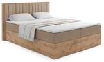 Boxspringbett LOLLY3 Bronze - Breite: 209 cm - H3