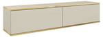 Tv-Lowboard ORIS Beige - Gold