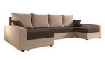 Ecksofa CHIEV-U Beige - Braun