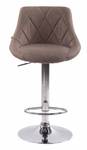 Barhocker Lazio 2er Set Taupe