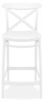 Tabouret De Bar BERLIOZ Blanc