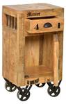 Kommode Rustic II Braun - Massivholz - Holzart/Dekor - 44 x 82 x 34 cm