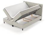 Boxspringbett Gwen Beige - Breite: 180 cm