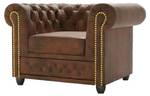 Sessel Ingrid, Chesterfield Braun