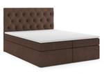 Boxsingbett BLANO 120 cm cm CS2307 Braun Braun - Holzwerkstoff - 120 x 123 x 217 cm