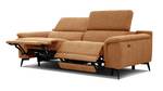 Relaxsofa 3-Sitzer Fiero Orange