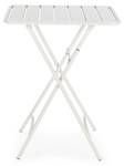 Table de jardin pliante Perla Blanc